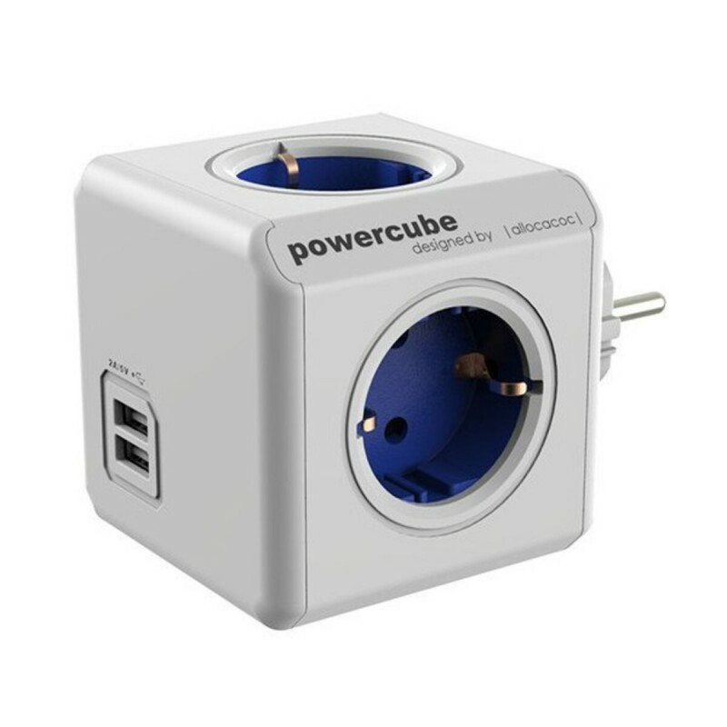 Extensão em Cubo Power Cube Allocacoc 1202BL/DEOUPC USB