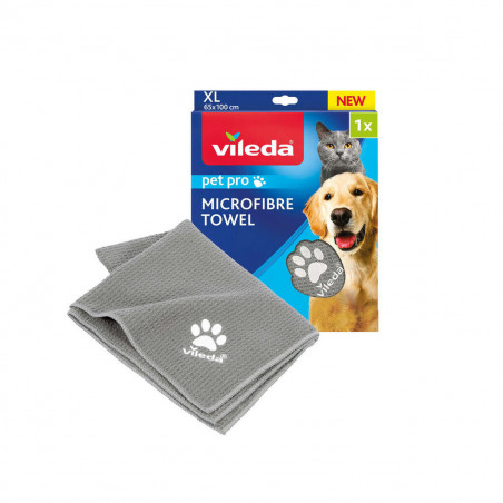 Mikrofaser-Handtuch Vileda 172651 Grau XL 65 x 100 cm