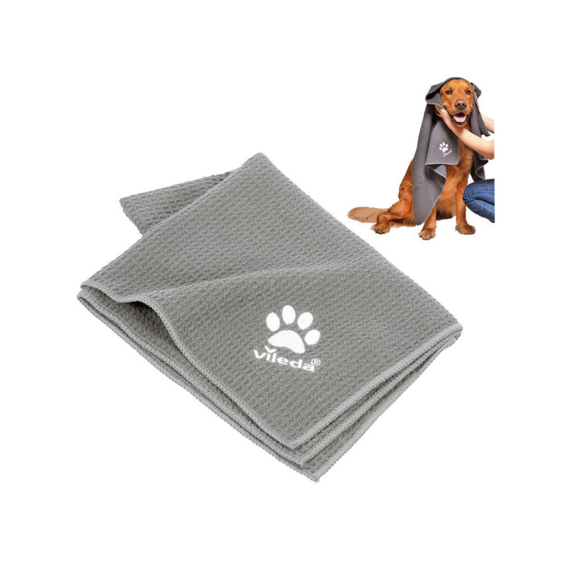 Mikrofaser-Handtuch Vileda 172651 Grau XL 65 x 100 cm