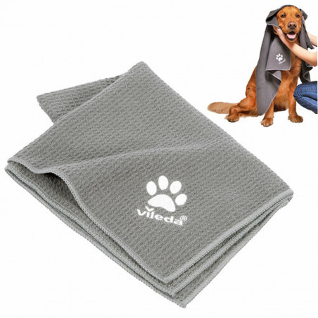 Microfibre Towel Vileda 172651 Grey XL 65 x 100 cm