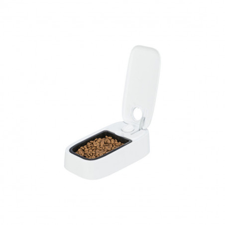 Pet feeding dish Trixie White Black Plastic 300 ml