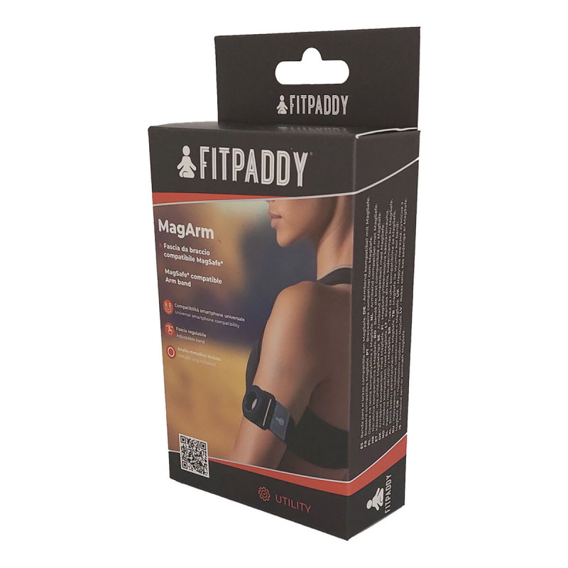 Sports bracelet Fitpaddy Black