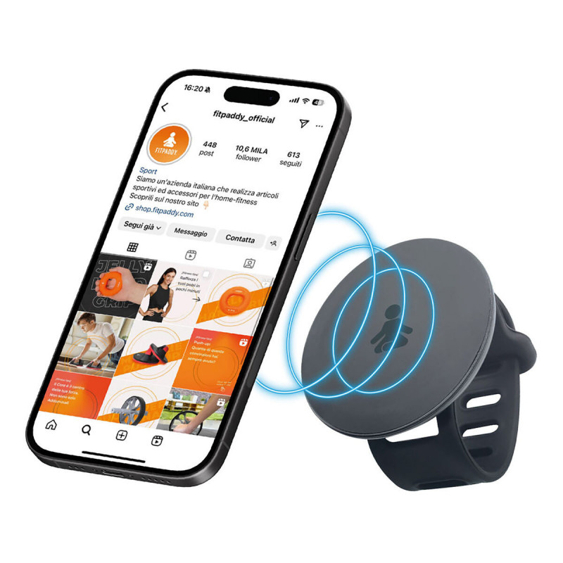 Sportarmband Fitpaddy Schwarz