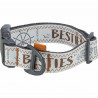 Hundehalsband Trixie BE NORDIC Grau M/L 40-60 cm