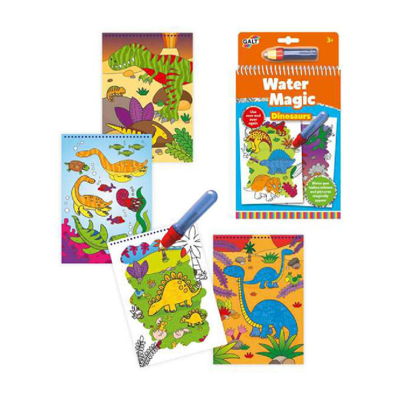 Bloco com Desenhos para Colorir Water Magic Diset A3079H