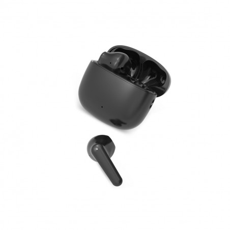 Wireless Headphones KSIX Contact Twins Nano Black