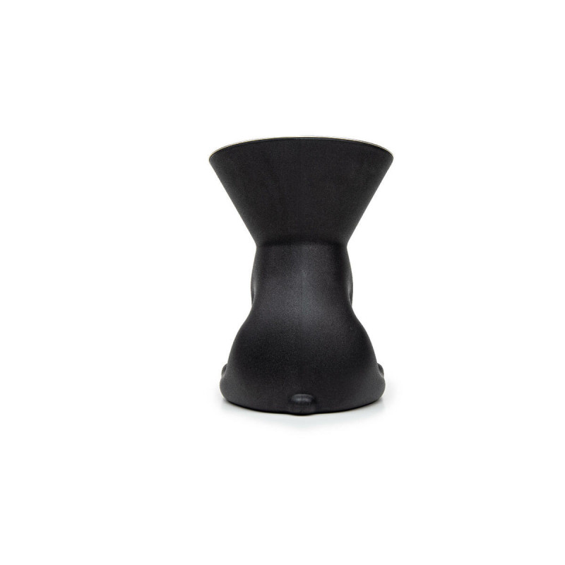 Comedouro para Cão United Pets Up Elisabeth Preto Aço inoxidável Polietileno 1 L