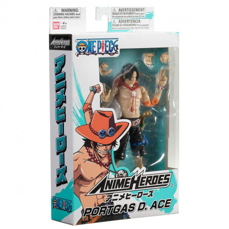 Personaggi d'Azione One Piece Bandai Anime Heroes: Portgas D. Ace 17 cm