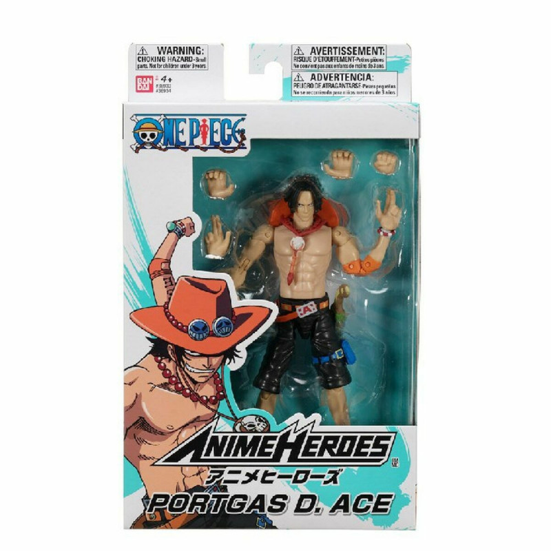 Personaggi d'Azione One Piece Bandai Anime Heroes: Portgas D. Ace 17 cm