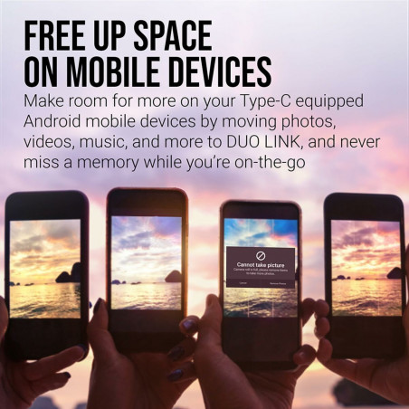 USB Pendrive PNY PFDI64GDULINKTYCG Silberfarben Stahl 64 GB