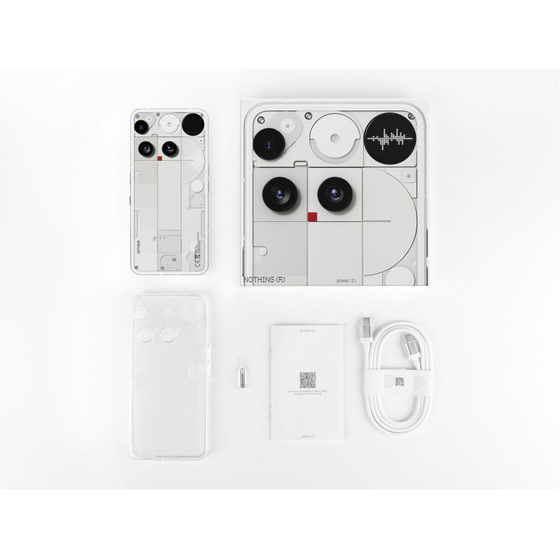 Smartphone Nothing Phone 3 5G 6,67" Octa Core 16 GB RAM 512 GB White