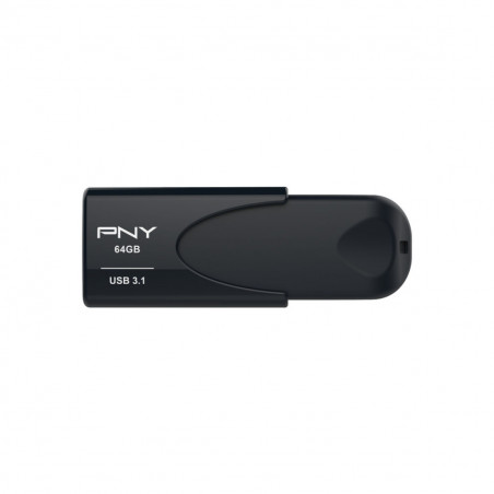 Clé USB PNY Attaché 4 Noir 64 GB