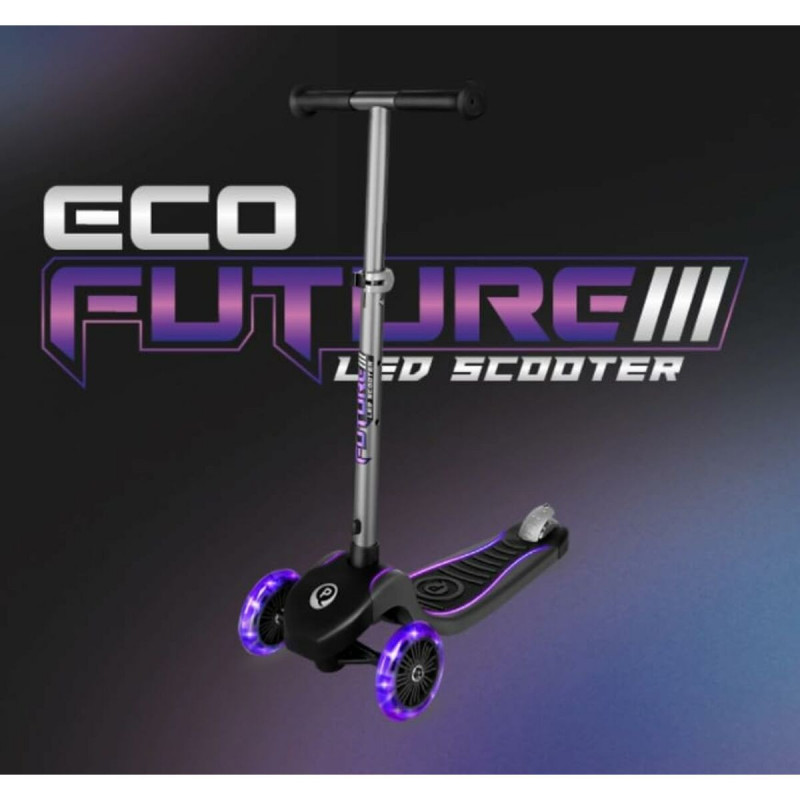 Scooter Ociotrends Eco Future Scooter Purple 3 wheels