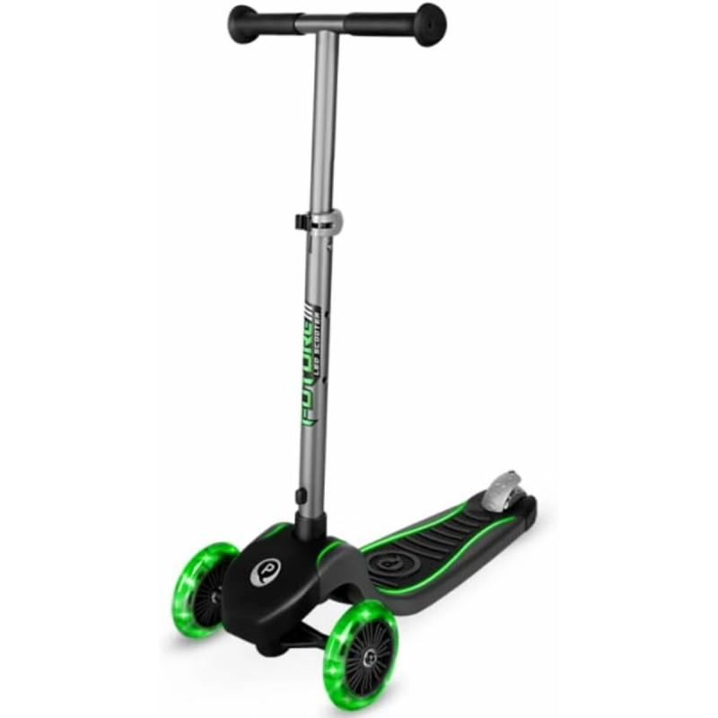 Roller Ociotrends Eco Future Scooter grün 3 räder