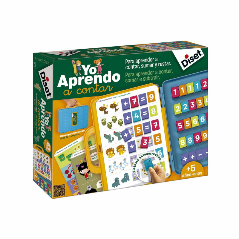 Gioco Educativo Diset 63752 Gioco Imparo a Sommare e Sottrarre