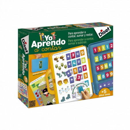 Jogo Educativo Diset 63752 Jogo Aprendo a Somar e Subtrair