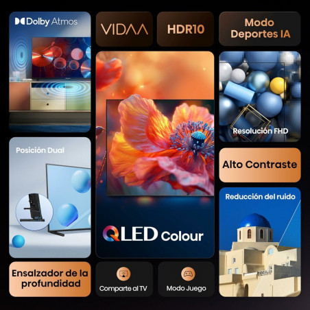 TV intelligente Hisense 40A5Q 40" Full HD HDR HDR10 QLED