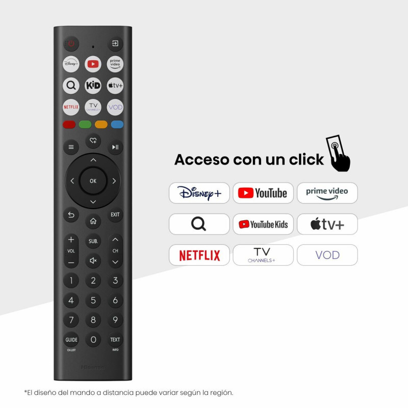 Smart TV Hisense 40A5Q 40" Full HD HDR HDR10 QLED