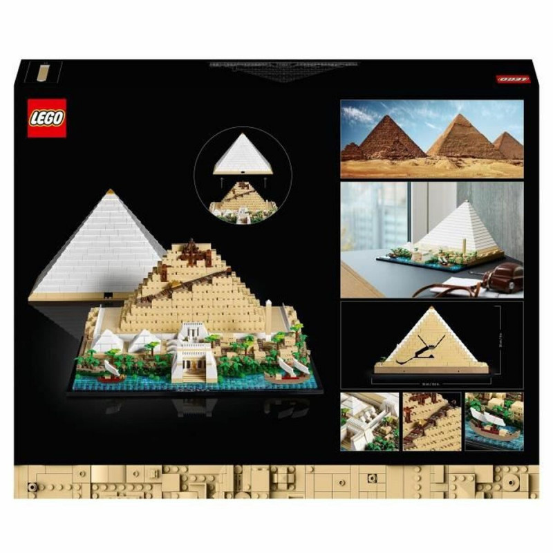 Playset   Lego 21058 Architecture The Great Pyramid of Giza         1476 Stücke  