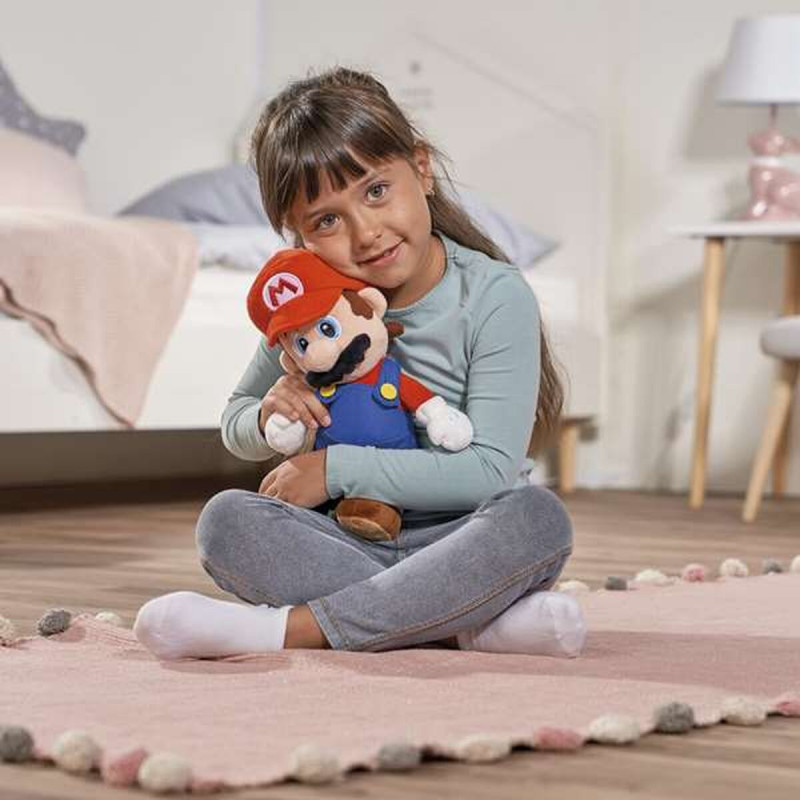 Jouet Peluche Mario Bros Bleu