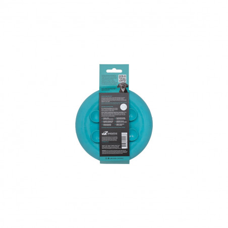 Dog Feeder Lickimat Turquoise Rubber