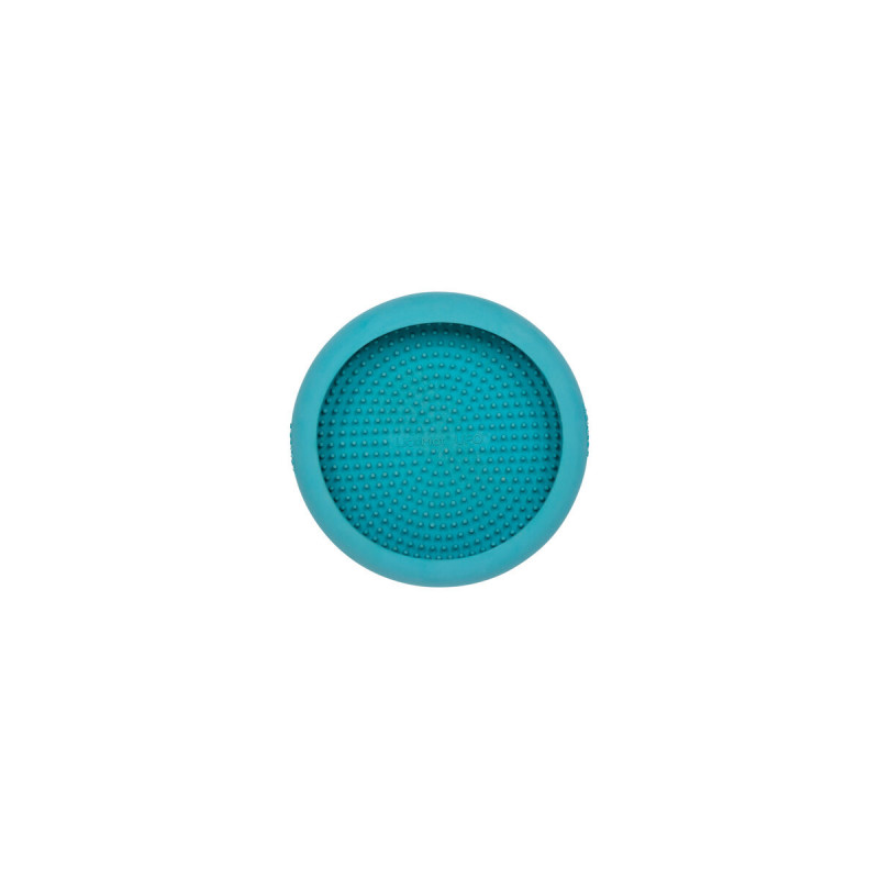 Dog Feeder Lickimat Turquoise Rubber