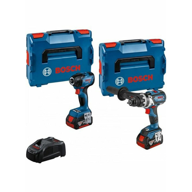 Parafusadeira elétrica BOSCH GSR 18V-110C + GDR 18V-210C 18V