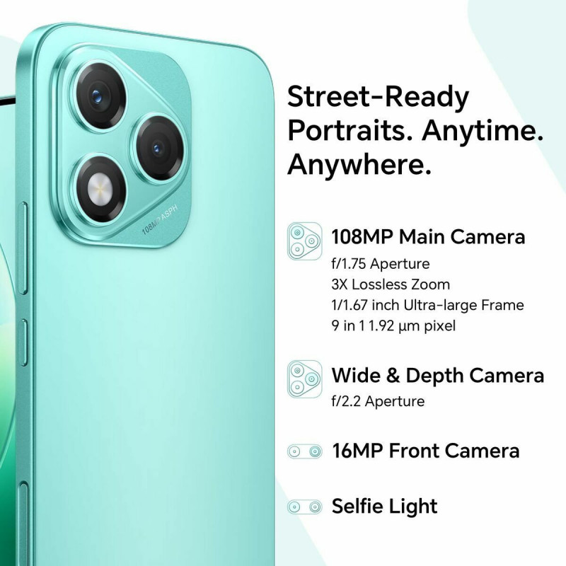 Smartphone Honor Honor 400 Lite 5G 6,7" Octa Core 8 GB RAM 256 GB Grigio