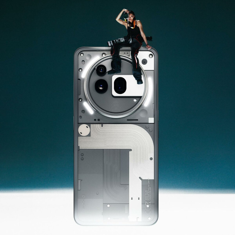 Smartphone Nothing PHONE(3A) PRO 6,77" 12 GB RAM 256 GB Grey