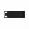 USB Pendrive Kingston DT70/128GB usb c Schwarz 128 GB