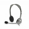 Headphones with Microphone Logitech 981-000271           2 x Jack 1,4 m