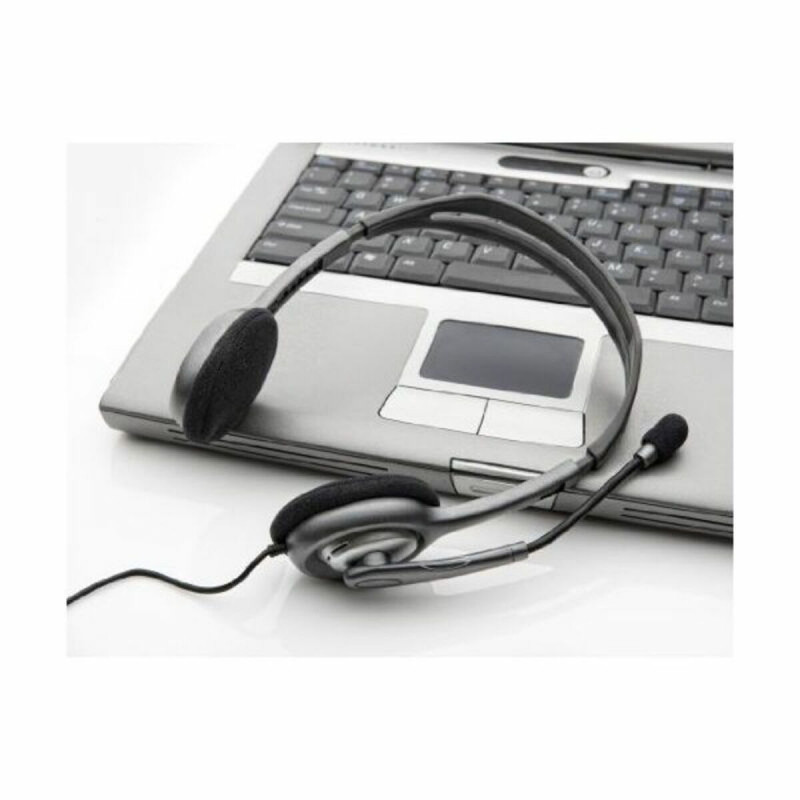Headphones with Microphone Logitech 981-000271           2 x Jack 1,4 m