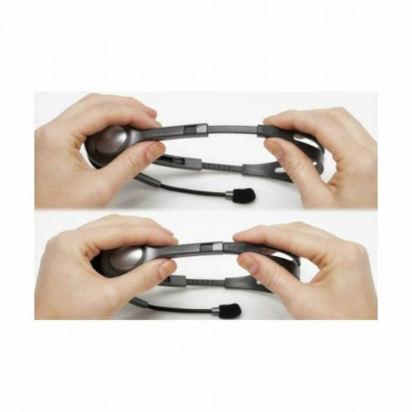 Auriculares com microfone Logitech 981-000271           2 x Jack 1,4 m