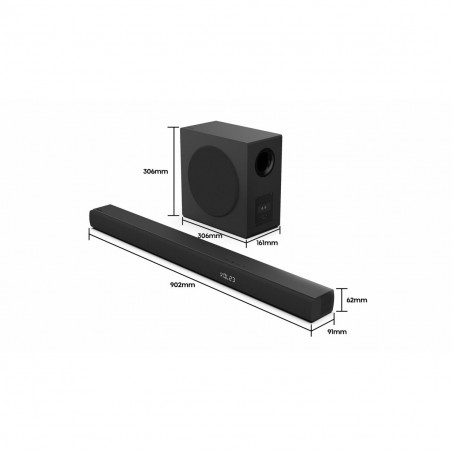 Barre audio Hisense HS3100 Noir 480 W