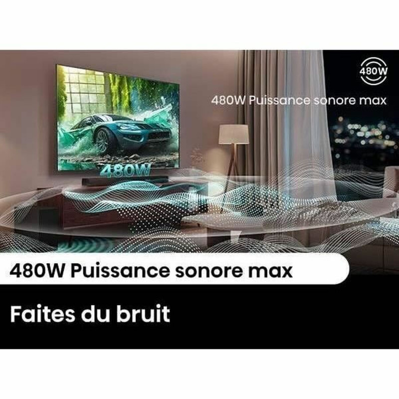Soundbar Hisense HS3100 Preto 480 W