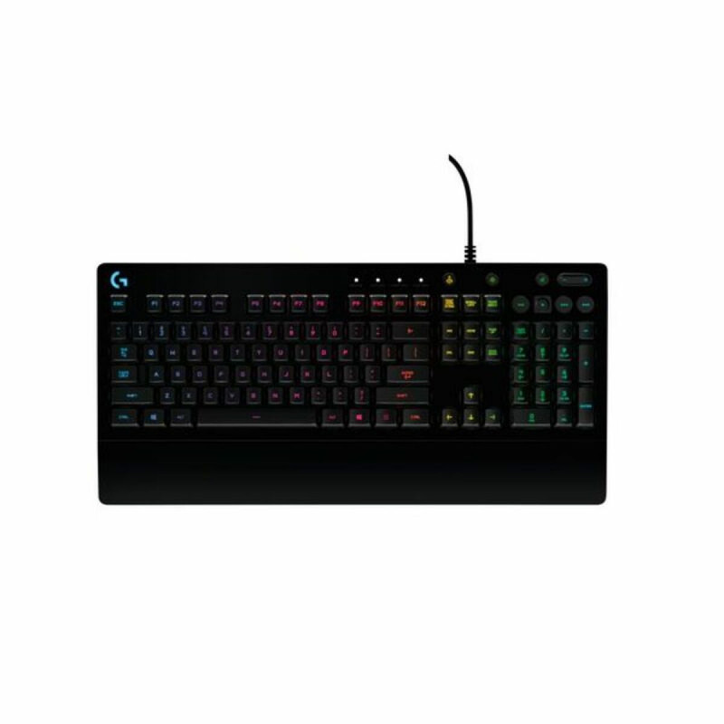 Tastiera per Giochi Logitech 920-008086 Nero QWERTY