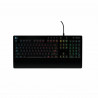 Gaming Keyboard Logitech 920-008086 Black QWERTY