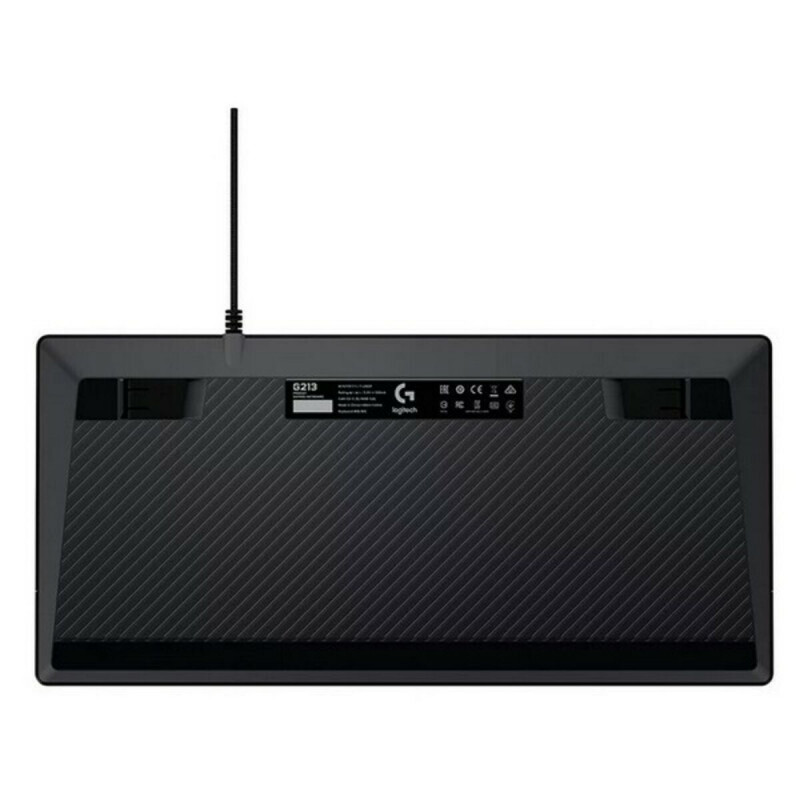 Clavier pour jeu Logitech 920-008086 Noir QWERTY