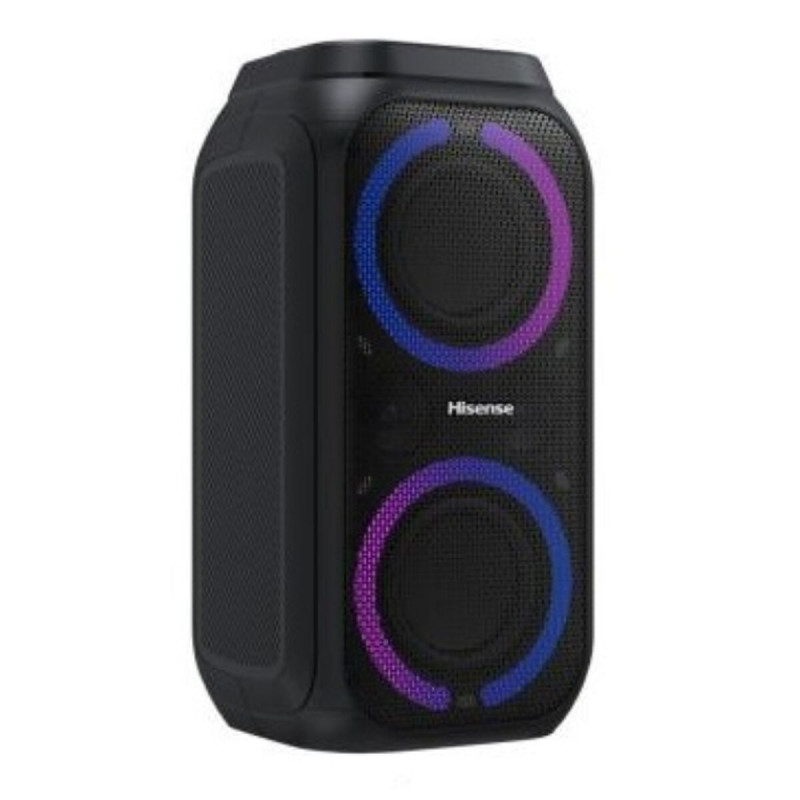 Altavoz Bluetooth Portátil Hisense Party Rocket 160 Negro 160 W