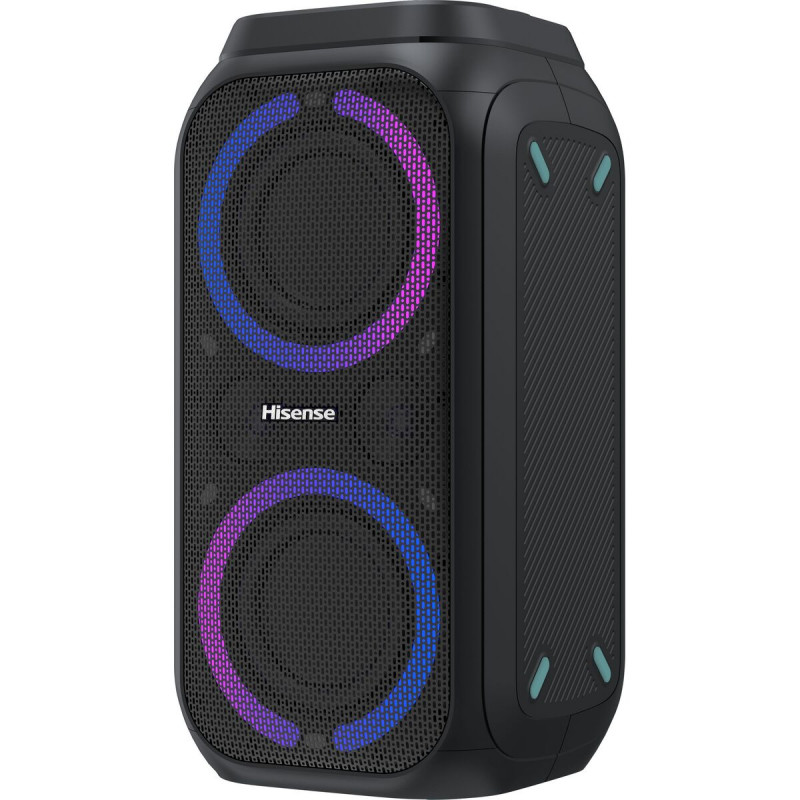 Altavoz Bluetooth Portátil Hisense Party Rocket 160 Negro 160 W