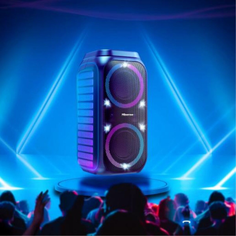 Portable Bluetooth Speakers Hisense Party Rocket 160 Black 160 W