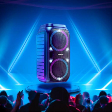 Altifalante Bluetooth Portátil Hisense Party Rocket 160 Preto 160 W