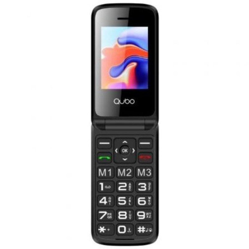 Telefone Móvel para Idosos Qubo Qubo X-247 2,4” QVGA
