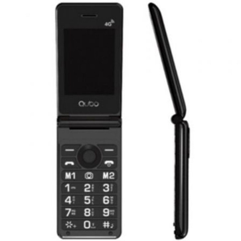 Telefone Móvel para Idosos Qubo X-28 4G BK Preto 2,8"