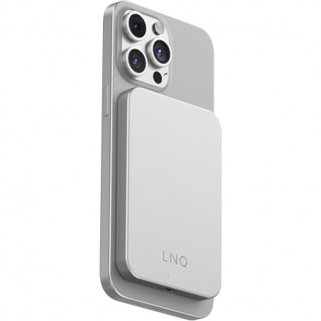 Powerbank Linq Byelements LQWP052 Silver 5000 mAh