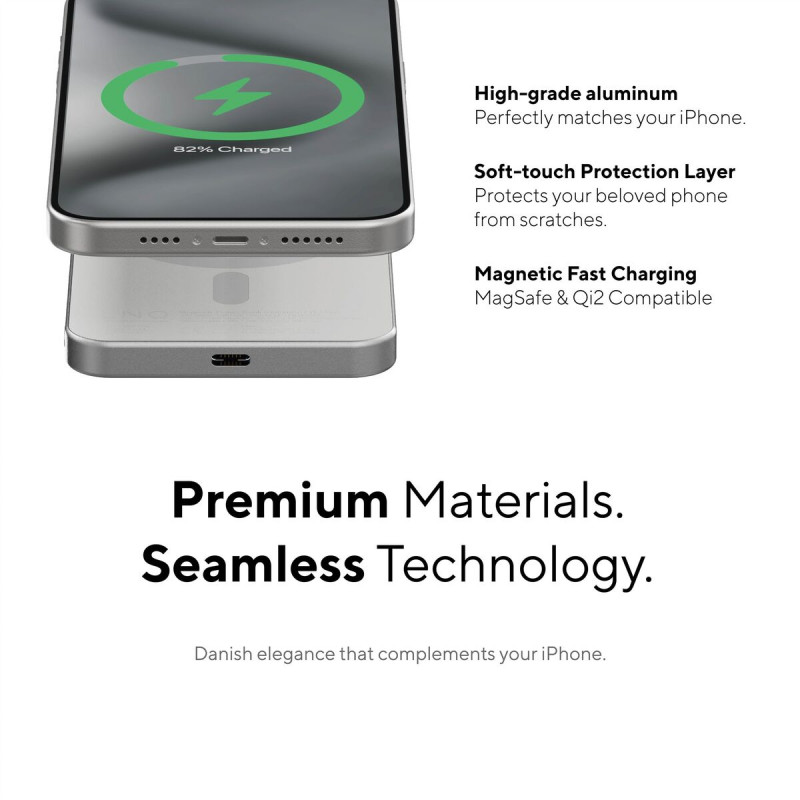 Powerbank Linq Byelements LQWP052 Silver 5000 mAh