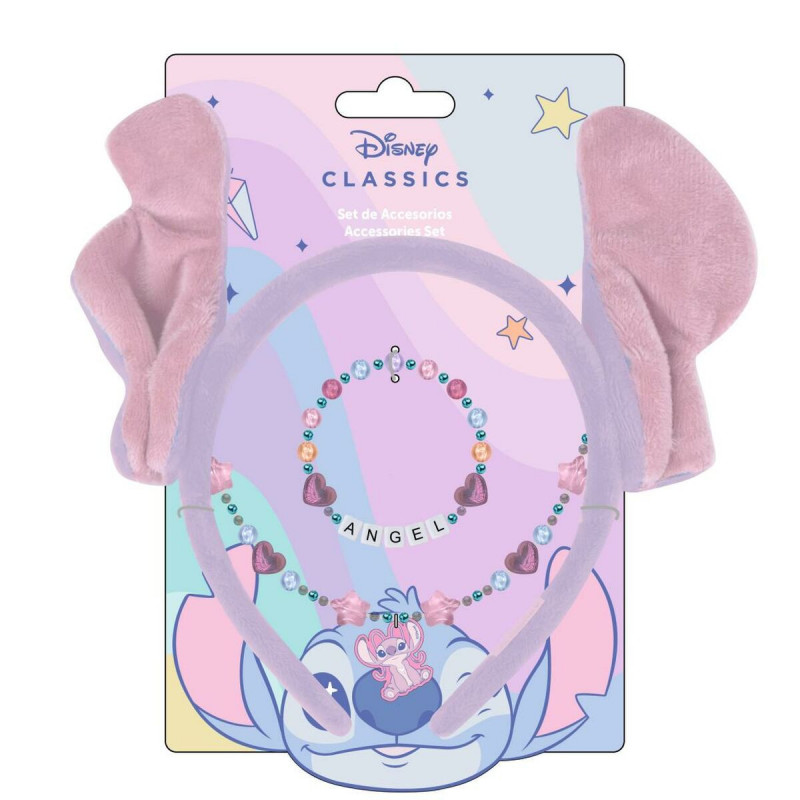 Conjunto Colar e Pulseiras Stitch