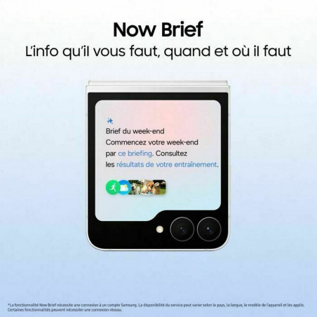 Smartphone Samsung Galaxy Z Flip7 FE 6,7" 8 GB RAM 128 GB Preto