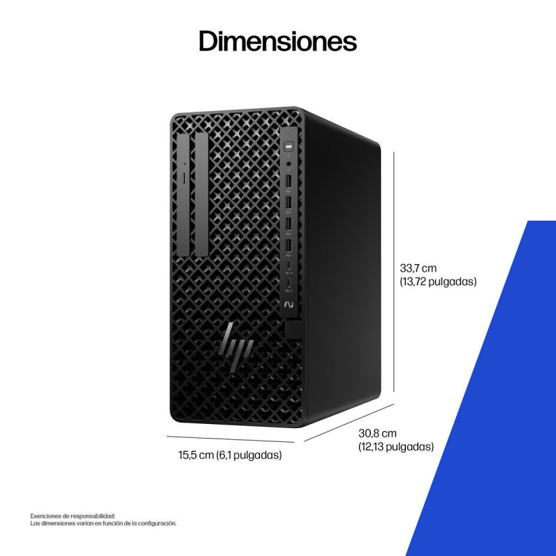 Desktop PC HP CM3T3ETABE 32 GB RAM Ultra 7-265 geforce rtx 5060