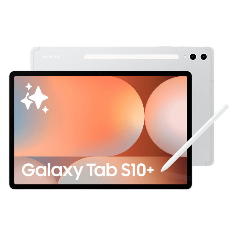 Tablette Samsung Galaxy Tab S10+ 12,4" Octa Core 12 GB RAM 256 GB Argenté